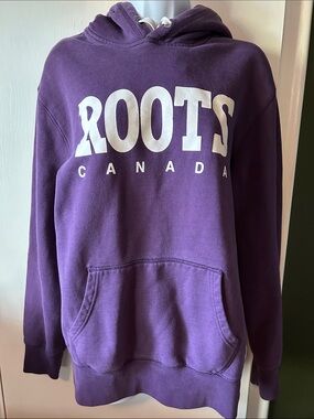 Roots Canada Purple Hoodie